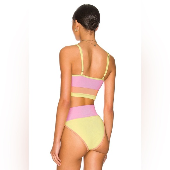 New! SET Beach Riot Eva Emmy Bikini Fruity Colorblock Bikini 31105 - Picture 2 of 12